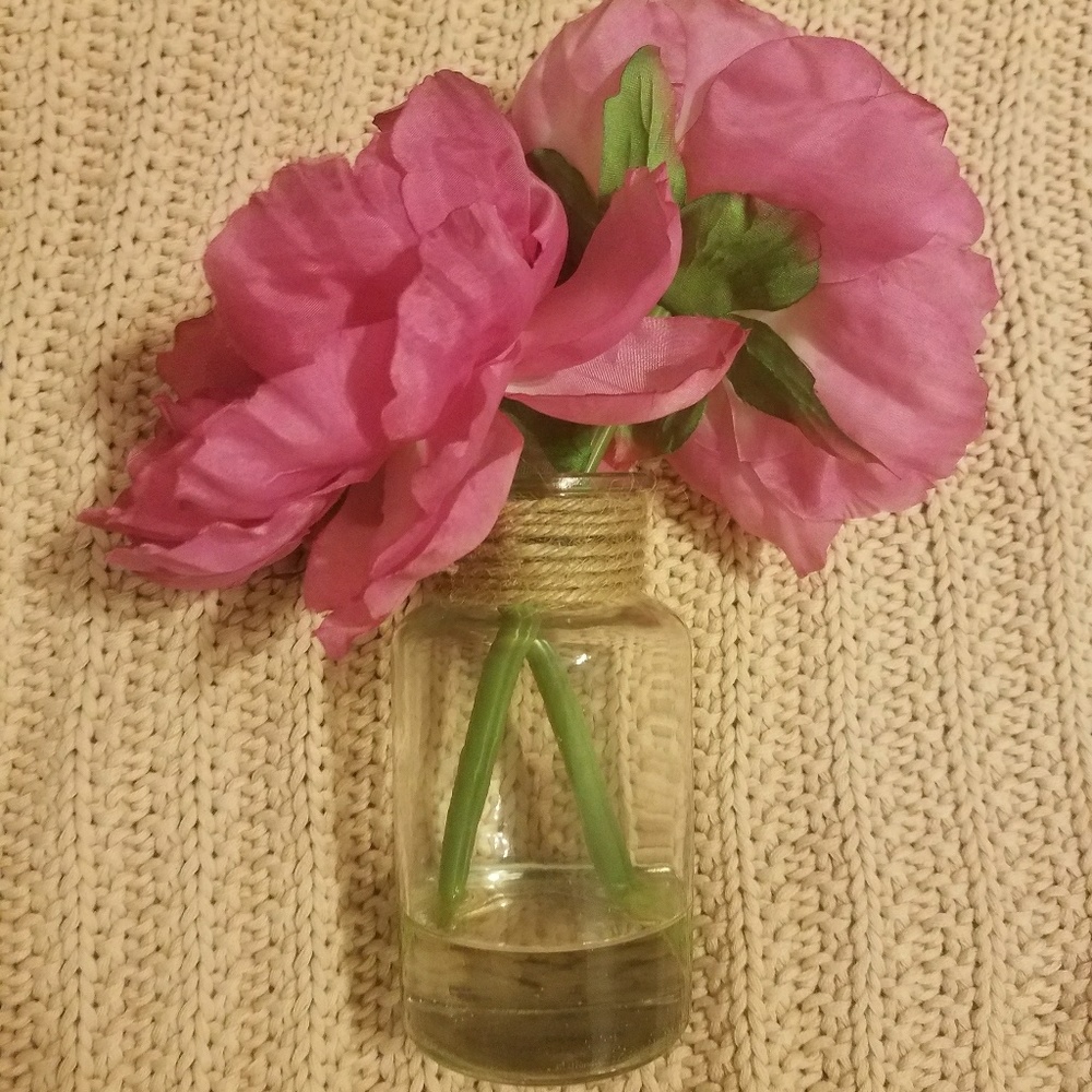 Hot pink flowers